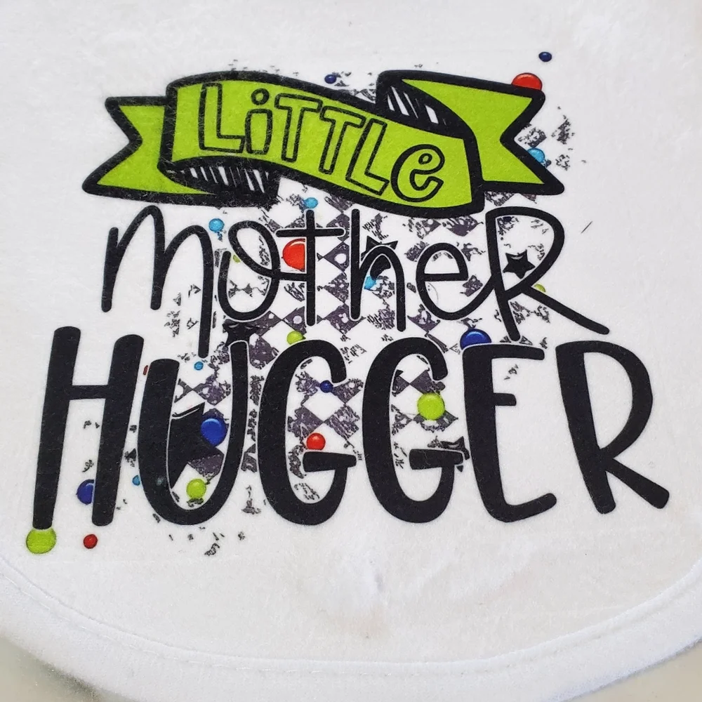 Little Mother HUGGER Funny Baby Bib